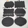 Pizarra de Madera Colgante DIY con Cuerda Colgante para Mensajes, Pintura, Publicidad y Señales Decorativas