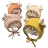 Gorro para Bebé para Otoño e Invierno, Calentador de Cabeza, Gorro Lindo y Adorable que Protege las Orejas, Algodón Puro, Cómodo, Gorro de Bebé de Moda
