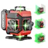 Kit de Nível Infravermelho Yagu com Tripé, Nivelamento Totalmente Automático de Alta Precisão para Exterior, Espessura Ajustável