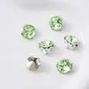 Pedrería sin base de Cristal K9, Pedrería Cuadrada con forma de Huevo de Paloma para Uñas, Accesorios para Uñas, Bolas de Pedrería para Uñas, Anillos Plateados