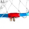 Accesorios de conector de cabeza de trenzado de aleación de aluminio para pesca universal de 8 mm(6 mm) Cabezal de conector integrado alargado