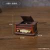 Câmera Piano Máquina de Escrever Retro Antigo Criativo Resina Mini Pequenos Enfeites Decoração de Casa Loja Online Adereços de Tiro