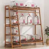 Cabideiro Doméstico de Chão, Cabide Simples, Guarda-Roupa de Quarto de Pé, Prateleira Multifuncional de Armazenamento para Roupas no Quarto