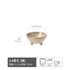 Plato para Salsa, Plato de Cerámica Estilo Japonés, Bol para Sazonar Hot Pot Casero, Vajilla Creativa para Restaurante, Plato para Salsa, Plato para Huesos