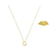 Collar Círculo Geométrico para Mujer, Estilo Coreano Minimalista, Cadena de Clavícula de Moda, Diseño Versátil de Nicho con un Estilo Genial