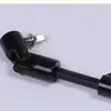 Venta al por mayor transfronteriza Kit de batería Pedal doble Varilla de conexión Tambor de jazz Pedal doble Pedal de pie Conector Pedal Martillo Accesorios para instrumentos musicales