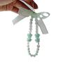 Dulce Girly Fresco Azul Cielo Corazón Cadena Colgante Cámara Accesorios Llave Cadena Anti-Pérdida Cadena de Mano Colgante para Bolso