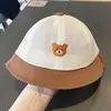 Sombrero de Sol de Verano para Bebé Sombrero de Pescador de Malla para Bebé Delgado Estilo Coreano Lindo Súper Lindo Sombrero Protector Solar para Niños y Niñas