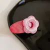 Macaron Praia Fofo Flor Acessórios de Cabelo Ins Pacote com 2 Presilhas de Cabelo Presilhas Bico de Pato Presilhas para Franja Coloridas Coreanas
