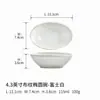 Branco Pérola Textura de Linho Luxo Leve Estilo Ocidental Minimalista Cerâmica Louça Oval Prato Fundo Tigela para Sobremesa Salada Tigela de Sopa