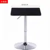 Mesa de Bar, Mesa de Bar para Casa, Mesa de Coquetel, Mesa de Bar, Combinação de Mesa e Banqueta de Bar, Mesa Alta, Mesa Redonda Pequena para Exposição com Levantamento