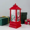 Decoraciones Navideñas, Farolillos de Viento Pequeños, Luces de Velas, Luces Nocturnas Electrónicas de Muñeco de Nieve, Regalos de Navidad, Adornos de Escritorio