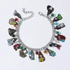 Pulsera con Dijes de Personajes de Película de Dibujos Animados Calientes Transfronterizos DSN Blancanieves Joyería de Aleación de Zinc Venta al por Mayor