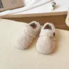 Otoño/Invierno 2026 Zapatos de Algodón Cálidos con Felpa para Niños Zapatos Peludos para Niñas Suela Suave Antideslizantes Zapatos para Bebé Zapatos de Algodón de Doble Capa para Niñas Pequeñas