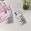 Adecuado para iPhone16promax Funda de Teléfono Apple 15 arena movediza Perro Salchicha 14pro Dibujo Animado 13/12 Duro 11 Nuevo