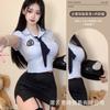 Pijama Emocional Cos Uniforme de Policía Sexy Sexo Bata de Noche de Alta Gama Primavera y Otoño Mujer 2025 Nuevo Ropa Interior JK