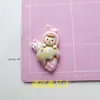  Coelho Médio Domei Sorvete Caseiro diy Capa para Celular Grampo Adesivo para Geladeira Caixa de Papelaria Decoração de Carro Acessórios de Resina