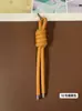 Llavero de cordón de cuero PU transfronterizo, colgante versátil para bolso, accesorios de decoración para botellas de agua y muñecas DIY, llaveros al por mayor
