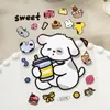 Pegatinas Lindas de Gatito y Cachorro para Cuaderno con Adhesivo Posterior, Adorables Pegatinas Pequeñas de Animales DIY para Botellas de Agua y Fundas de Teléfono, Versión Q
