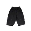 Pantalones de mezclilla de pierna ancha con cintura elástica, ropa de trabajo estilo coreano para primavera y otoño para niños, pantalones casuales para bebés y niños pequeños, modernos