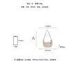 Bolso de Hombro Impermeable Ligero Estilo Japonés 2026 Nuevo de Gran Capacidad Casual Tipo Bollo Versátil Deportivo de Nailon Cruzado