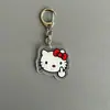 Transfronterizo Nuevo Creativo 2D de Alto Valor Dibujo Animado Lindo Llavero Transparente de Acrílico Accesorios para Mochila de Estudiante