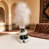 Acessórios Populares de Chapéu de Cordeiro de Xinjiang Grampo de Cabelo, Grampo de Cabelo Cultural Criativo de Bebê Cordeiro Fofo, Acessórios de Chapéu Estilo Étnico