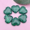 Gemas de cristal transfronterizas no porosas, adornos artesanales de amor, corazón de melocotón de jade, accesorios de joyería de bricolaje al por mayor
