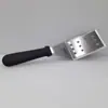 Espátula de Acero Inoxidable para Panqueques de Mano, Engrosada, Antideslizante, Fácil de Agarrar, Adecuada para Cortar, para Puestos de Snacks, Masa, Huevos, Panqueques y Panqueques de Frutas