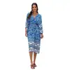 Chal de Playa Transfronterizo de 3 Colores Estilo Europeo y Americano Estampado de Algodón Kimono Bikini Cardigan Protector Solar Vestido de Playa para Vacaciones 3819