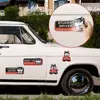 Imanes para Coche Reflectantes Populares Transfronterizos Pegatinas para Coche de Abeja de Panal de Dibujos Animados Prácticas Pegatinas para Parachoques y Carrocería de Conductor Novato