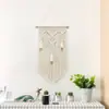 Nova Tapeçaria Tecida com Corda de Algodão Estilo Nórdico Pendurado na Parede Feito à Mão Decoração Simples para Casa Decoração de Pousada Pendurado na Parede Transfronteiriço