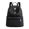 Mochila escolar de grande capacidade comércio exterior preferencial mochila casual feminina leve cor sólida tecido Oxford bolsa de viagem para mulheres