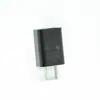 Adaptador de corriente universal para iPhone y Android, conector USB de 5 V y 2 A, juego de punzones rectos.