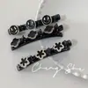 Pinza para el pelo con trenza de doble capa para princesa perezosa, tocado estrella para la frente, mechones laterales, pinza de pico de pato, pinza para el flequillo, pasador de pelo para mujer