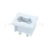Conector de Alimentación para Coche Certificado KC Db-6 2.5A 250V Socket de 8 Pines y 2 Conductores con Ranura para Tarjeta