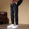Jeans Lavados para Hombre Marca de Moda Sueltos Tallas Grandes Pantalones Jogger Primavera Nuevos Casual Harem Primavera y Otoño Exportación Pantalones Largos