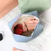 Bolsa Octagonal de Maquillaje de Gran Capacidad para Mujer, Bolsa de Lavado Portátil para Viaje, Bolsa de Almacenamiento, Bolsa de Lavado Cuadrada Impermeable, Bolsa de Maquillaje
