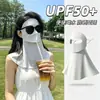 Máscara Facial de Proteção Solar Full-Face Compatível com Água Potável, Facekini com Proteção UV para Mulheres, Nova Máscara de Verão Estilosa 2026 para Homens