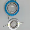 34,4mm Diafragma de Fio Redondo Totalmente Transparente Bobina de Tom Alto 44,4mm Película Sonora Fio de Cobre Redondo Película de Titânio Acessórios para Alto-falante 51,2mm