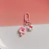 Novo Chaveiro de Gato Donut Desenho Animado Pingente de Bolsa Fofo Acessórios de Miçangas Artesanais DIY Materiais Atacado