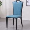 Silla, Silla de Comedor, Salón Privado de Restaurante para Banquetes, Respaldo Alto de Hierro Forjado, Estilo Chino Nuevo, Mesa y Sillas de Comedor con Esponja de Alta Elasticidad para Hotel, Lujo Ligero