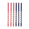 Caneta Furada Atacado Alunos do Ensino Fundamental Especial Lápis HB Correção de Pegada para Crianças Lápis de Haste Triangular Caneta para Pintura e Esboço