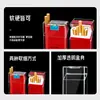 Estojo de Cigarros Capacidade 20 Maço Macio e Duro Universal Transparente Flip-Top Concha de Cigarro Manga Espessada Anti-Pressão Estojo de Cigarros Portátil Masculino Maço Completo
