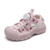 Sandalias Deportivas para Niñas 2026 Verano Nuevos Zapatos de Playa de Suela Suave Zapatos para Niños con Botón Giratorio para Exteriores Zapatos para Niños de Rastreo de Ríos