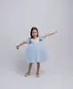 En Stock Nuevo Modelo Vestido de Princesa para Niñas con Tirantes, Tul Abullonado, Adecuado para Niñas Pequeñas, Vestido de Noche para Anfitriona, Dama de Honor, Presentación de Piano
