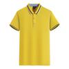 Polo de manga corta publicidad de empresa personalizada camisa cultural diy camiseta con solapa ropa de trabajo logotipo bordado hecho a medida