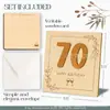 Bestseller transfronterizo de nuevo producto: Tarjeta de felicitación de cumpleaños cuadrada de madera, tarjeta conmemorativa de encuentro, madera de pino