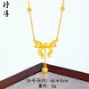 Colar Gelo Triturado Dourado Brilhante Estilo Livro Vermelho Pequeno, Novo Anel de Corrida Esmaltado Corrente Clavícula Gelo Triturado