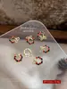 Nuevo Adorno de Corona Navideña para Uñas de Aleación Exquisitos y Versátiles Moño Incrustado con Diamantes Decoración de Diamantes para Uñas Perla Venta al por Mayor